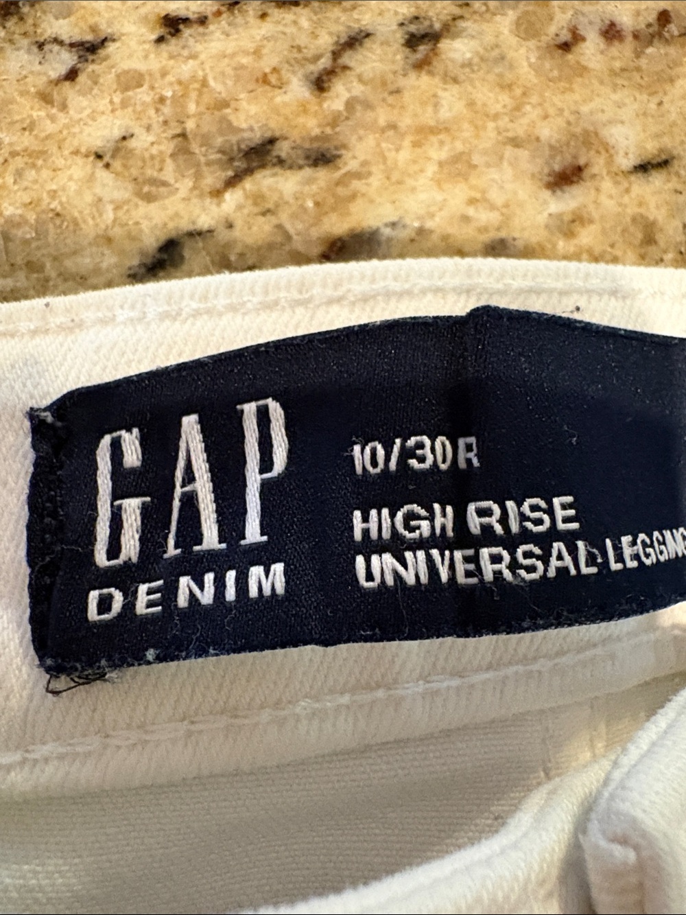 GAP White High Rise Universal legging - Picture 2 of 11